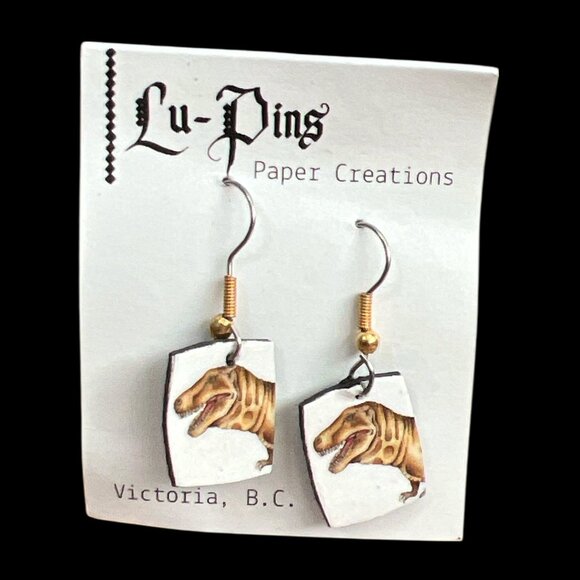 NEW T- Rex Earrings - Picture 1 of 1
